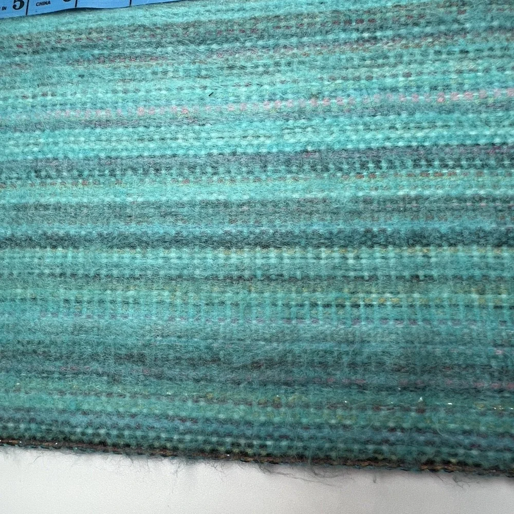 Alpaca Infinity Scarf Green Blue Yellow Pink Red 14 x 64